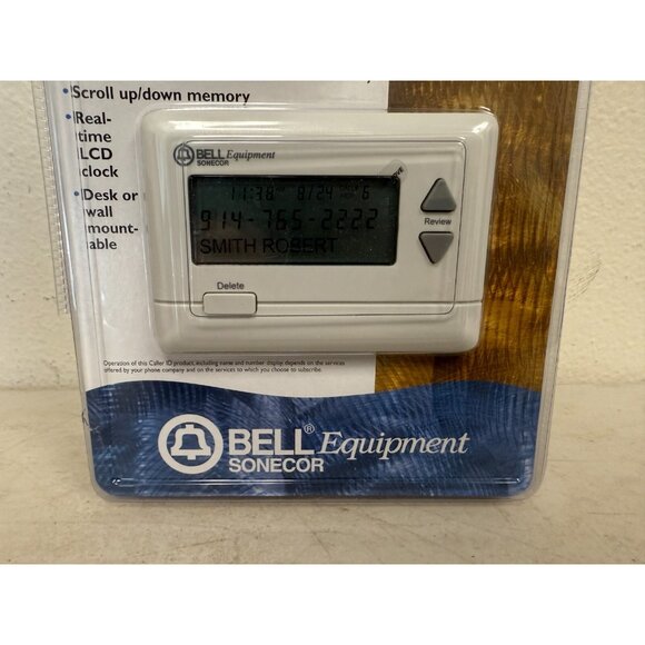 Bell Sonecor new BE-95NR vintage caller ID name number date time redial memory - Picture 4 of 8